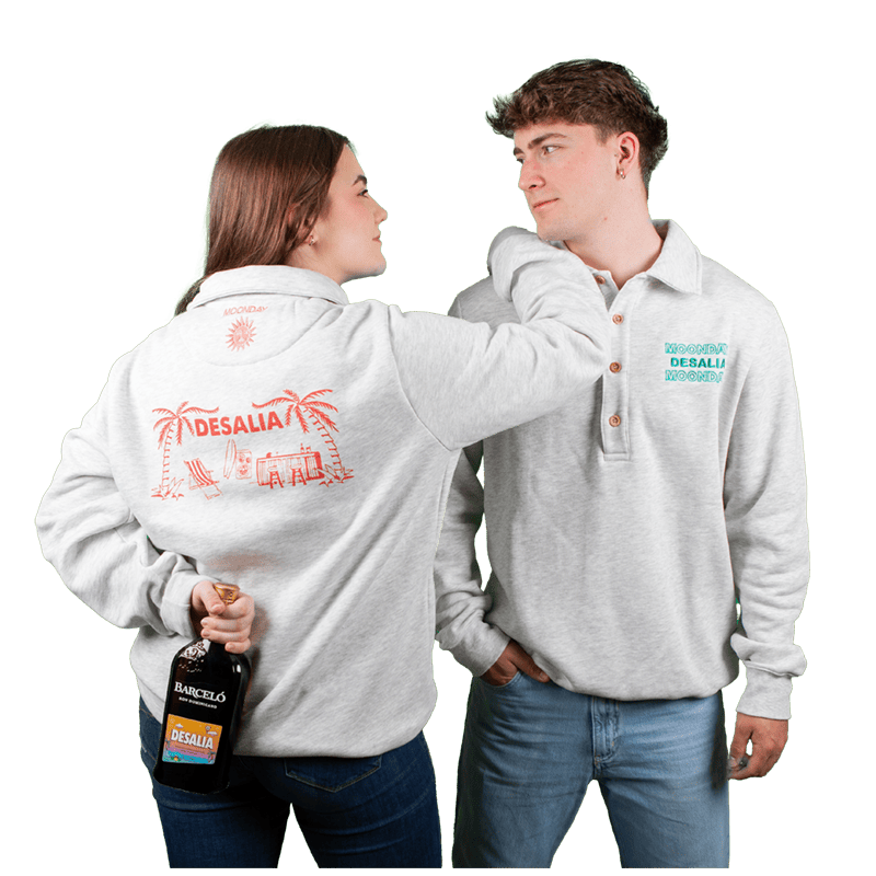 SUDADERA MOONDAY X DESALIA