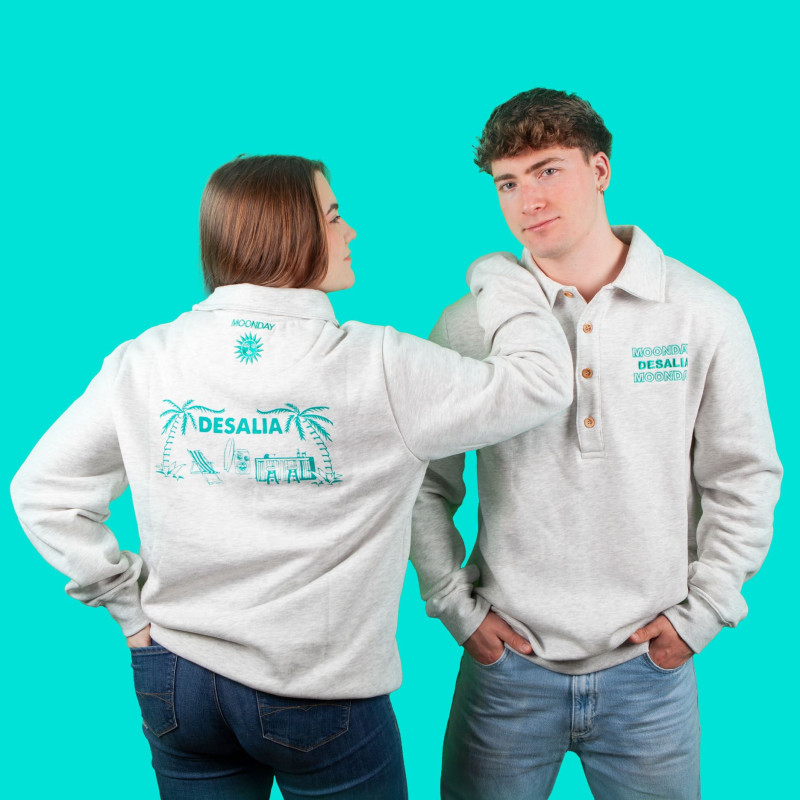 SUDADERA MOONDAY X DESALIA