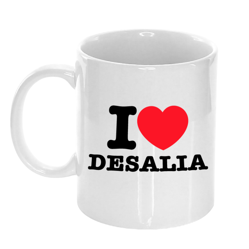 Taza "I ♥ DESALIA"