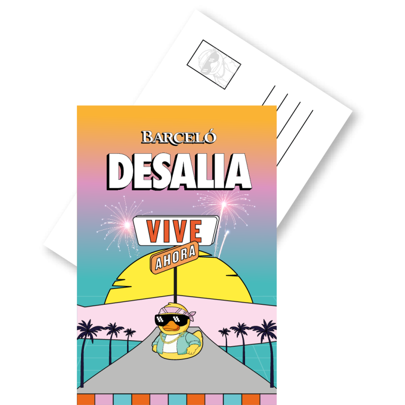 Postal Desalia Vive Ahora