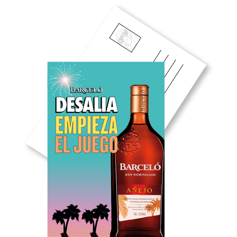 Postal Empieza El Juego