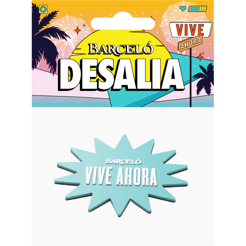 Imán PVC Vive Ahora